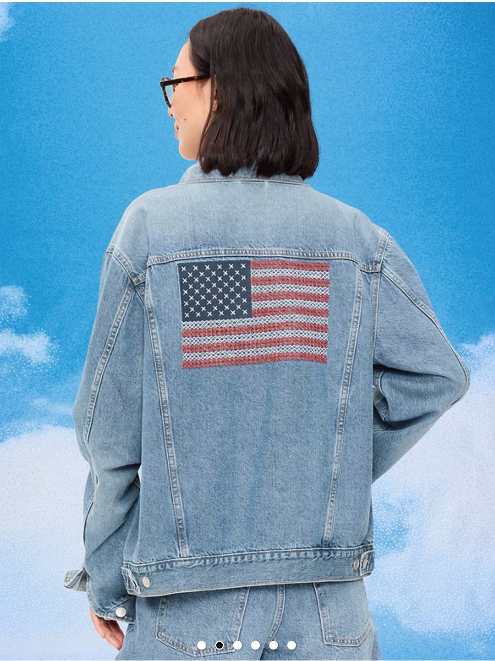 Old Navy x Disney Mickey Mouse Denim Trucker Jacket for Adults